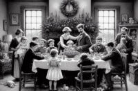 The Bates Family Celebrates Christmas 1912