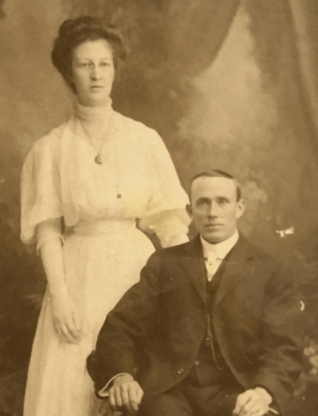 Vintage Image of Beatrice and Gilbert Bates
