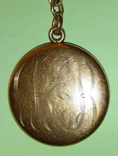 Rear View of Locket